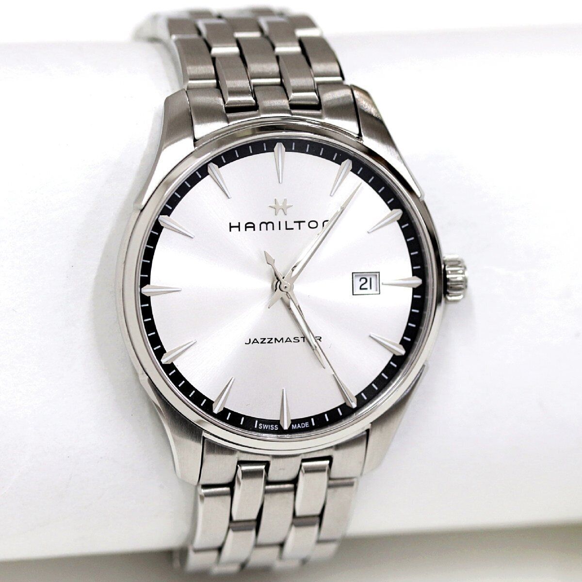 Hamilton Watch Jazzmaster Gent H32451151 Quartz Men's Used in Japan F/S