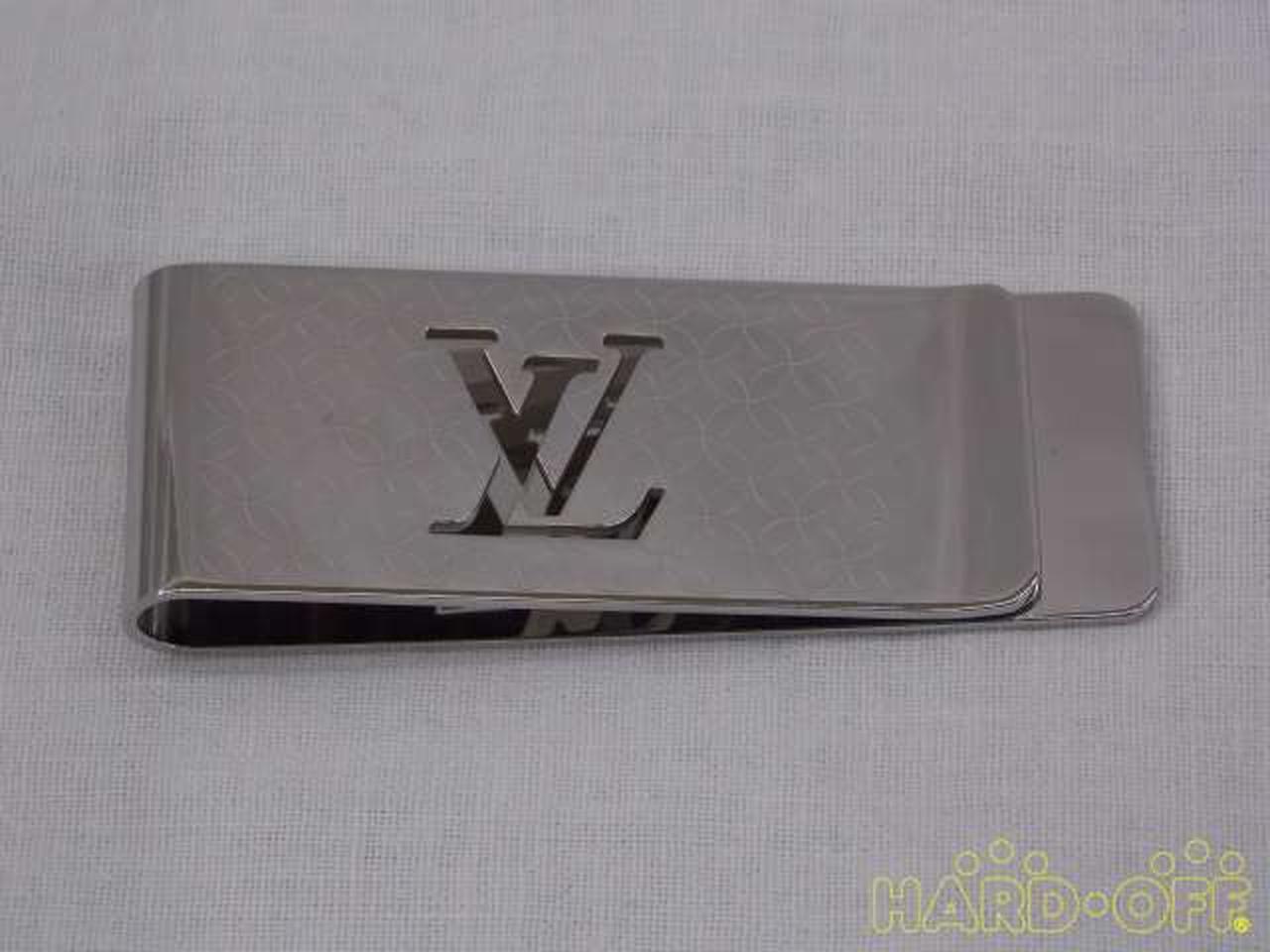 LOUIS VUITTON Money Clip Pance Bier Champséliers : M65041 Used in Japan F/S