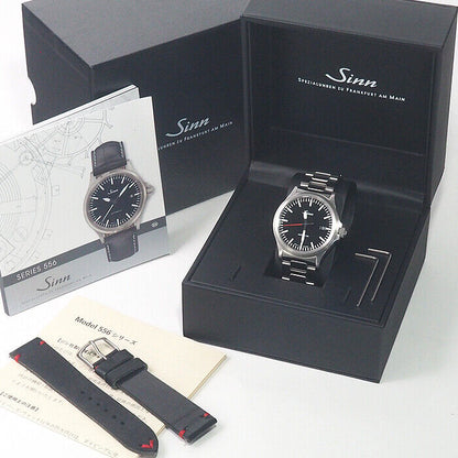 Sinn Watch 556.I.RS Polished w/Box Used in Japan F/S