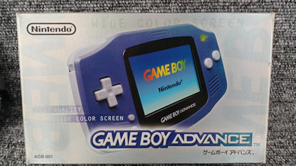 Nintendo Gameboy Advance Blue AGB-001 Used in Japan