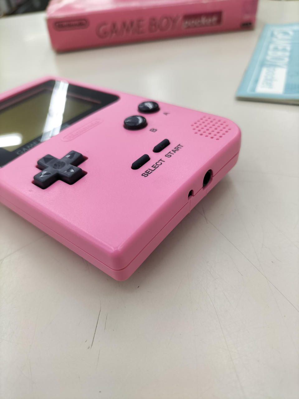 Nintendo Gameboy Pocket Pink MGB-S-PA Used in Japan