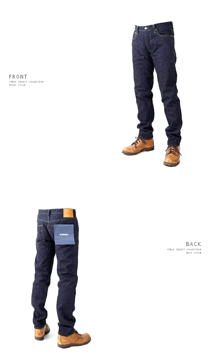 New ETERNAL 911 Standard Vintage Straight Jeans masterpiece of Japan