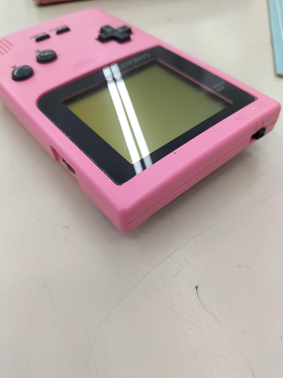 Nintendo Gameboy Pocket Pink MGB-S-PA Used in Japan