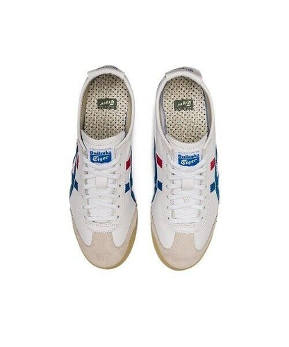 Onitsuka Tiger MEXICO 66 sneakers White & Blue US10 New From Japan F/S