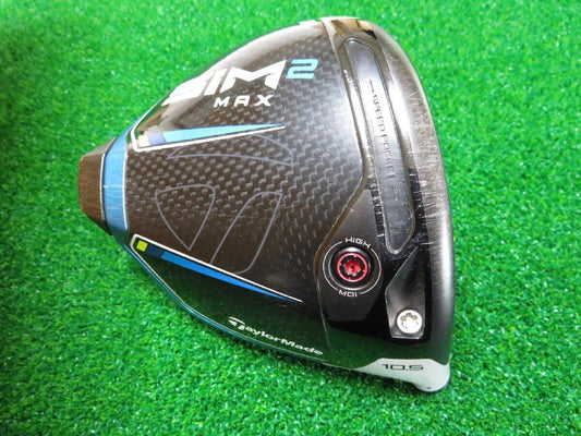 TaylorMade 2021 SIM2 MAX driver 10.5° head only w/HC Used F/S