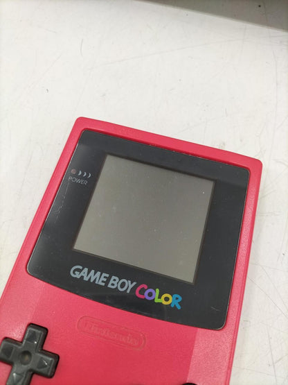 Nintendo Gameboy Color Red CGB-001 Used in Japan F/S