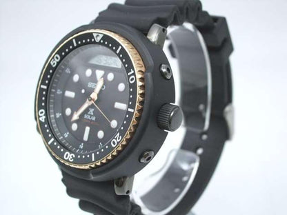 Seiko Watch Prospex Divers Solar SBEQ005 Used in Japan F/S