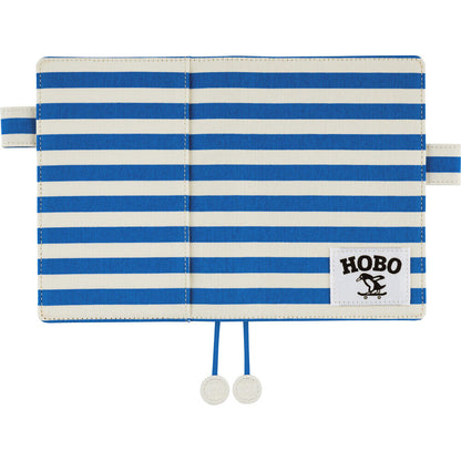 Hobonichi Notebook Cover A6 Original Size Marine border From Japan F/S