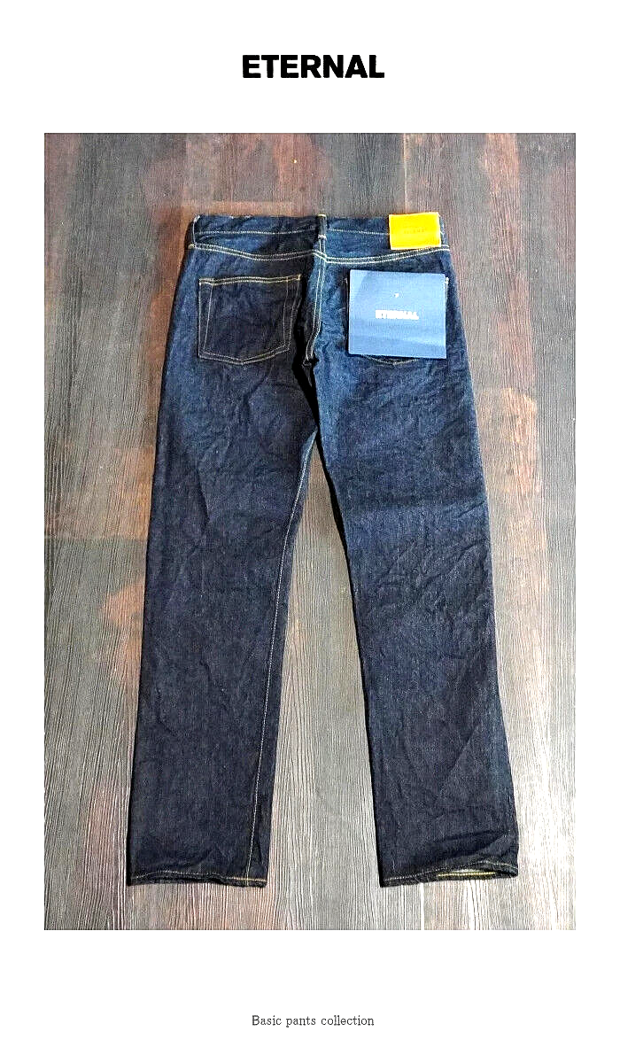 New ETERNAL 911 Standard Vintage Straight Jeans masterpiece of Japan