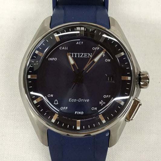 Beautiful Citizen Watch Eco-Drive Bluetooth BZ4000-07L Used in Japan F/S