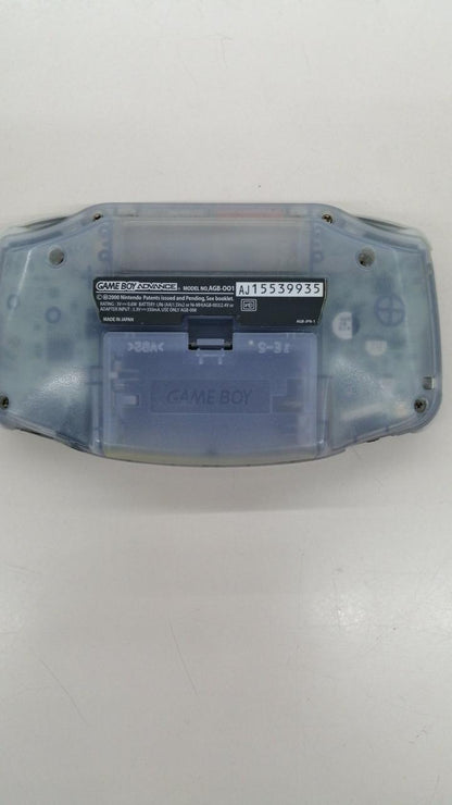 Nintendo Game Boy Advance AGS-001 Milky Blue w/box Used in Japan F/S