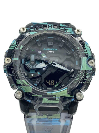 CASIO Quartz Watch G-SHOCK Digital Analyzer BLK Used in Japan F/S