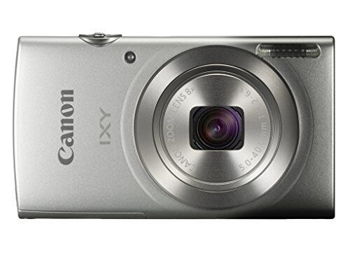 Canon Digital Camera IXY 180 Silver 8x Optical Zoom IXY180SL From Japan New F/S