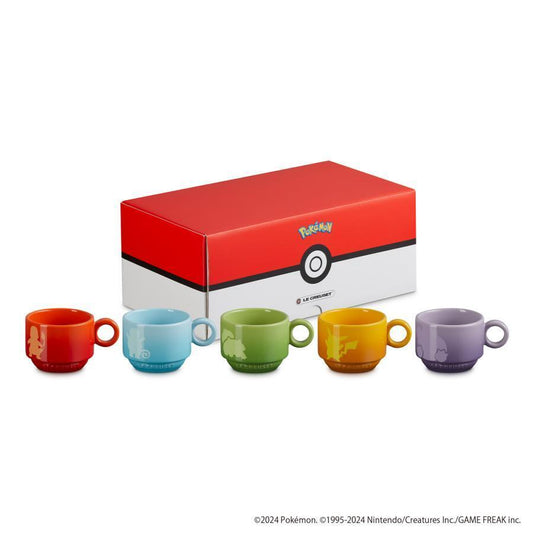 Tableware Set Mugs Le Creuset Pokemon Stacking Mug (5 pieces)  New From Japan