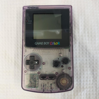 Nintendo Gameboy Color Clear CGB-001 Used in Japan F/S