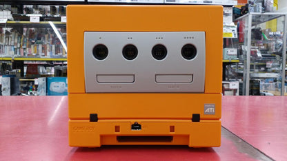 Rare NINTENDO GameCube model number: DOL-001 Yellow Used in Japan F/S