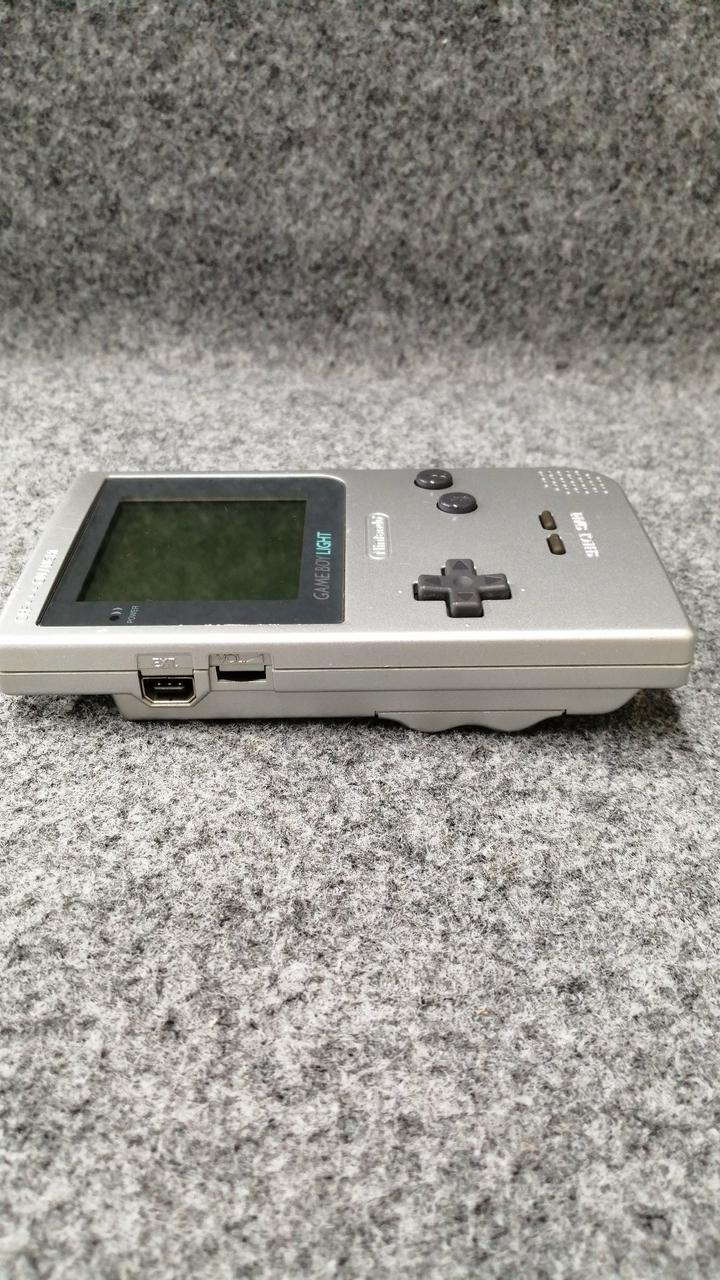 Nintendo Gameboy Light Silver MGB-101 Used in Japan F/S