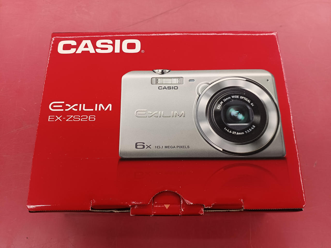 Casio Digital Camera Model number: PowerShot EXILIM EX-ZS26 Used in Japan F/S