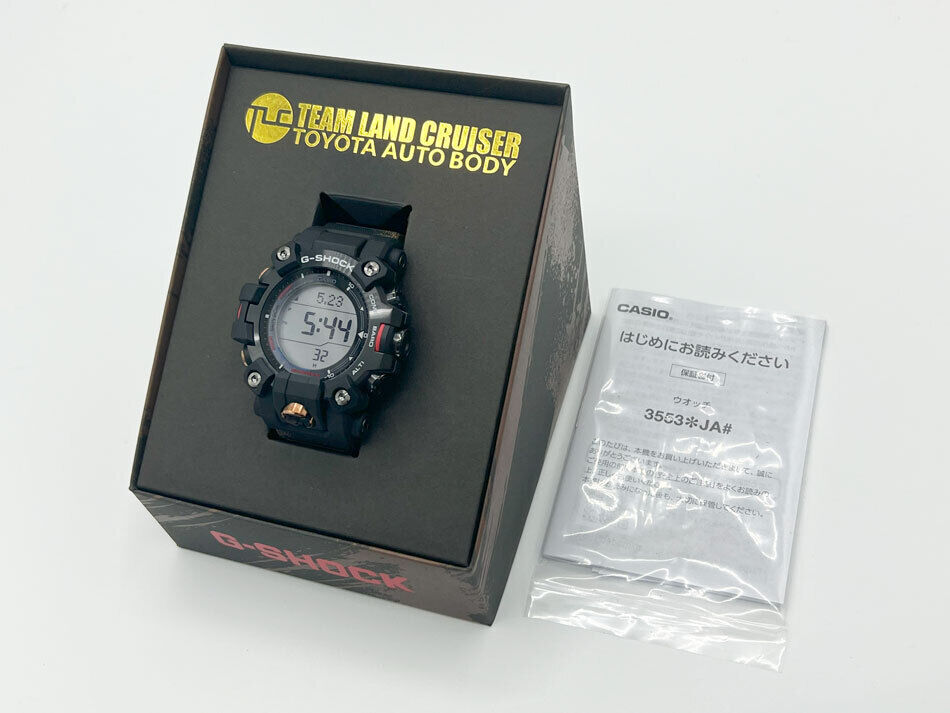 Rare CASIO Watch G-Shock Madman TEAM LAND CRUISER TOYOTA GW-9500TLC-1JR Used