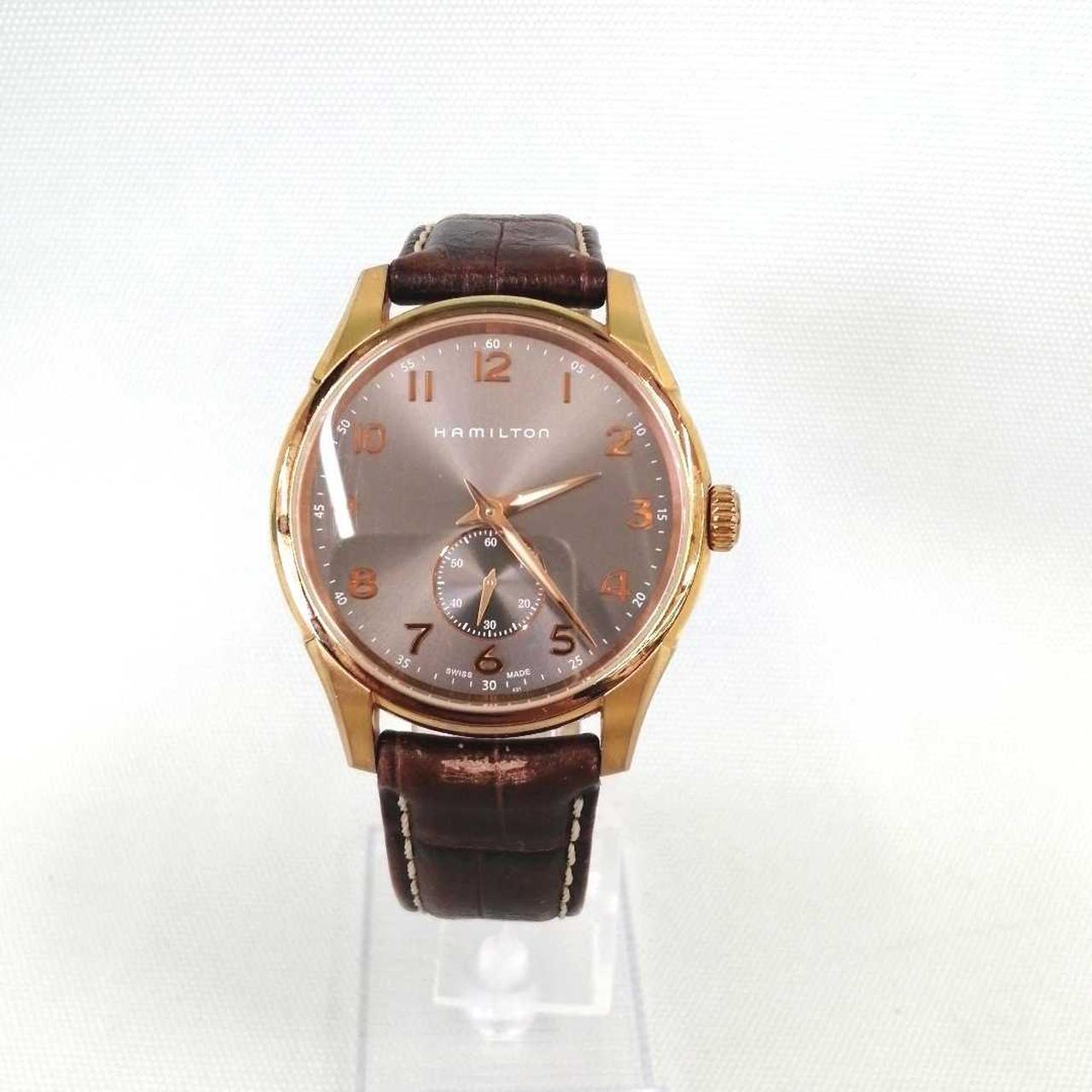 HAMILTON Watch H384410 Quartz Analog Used in Japan F/S