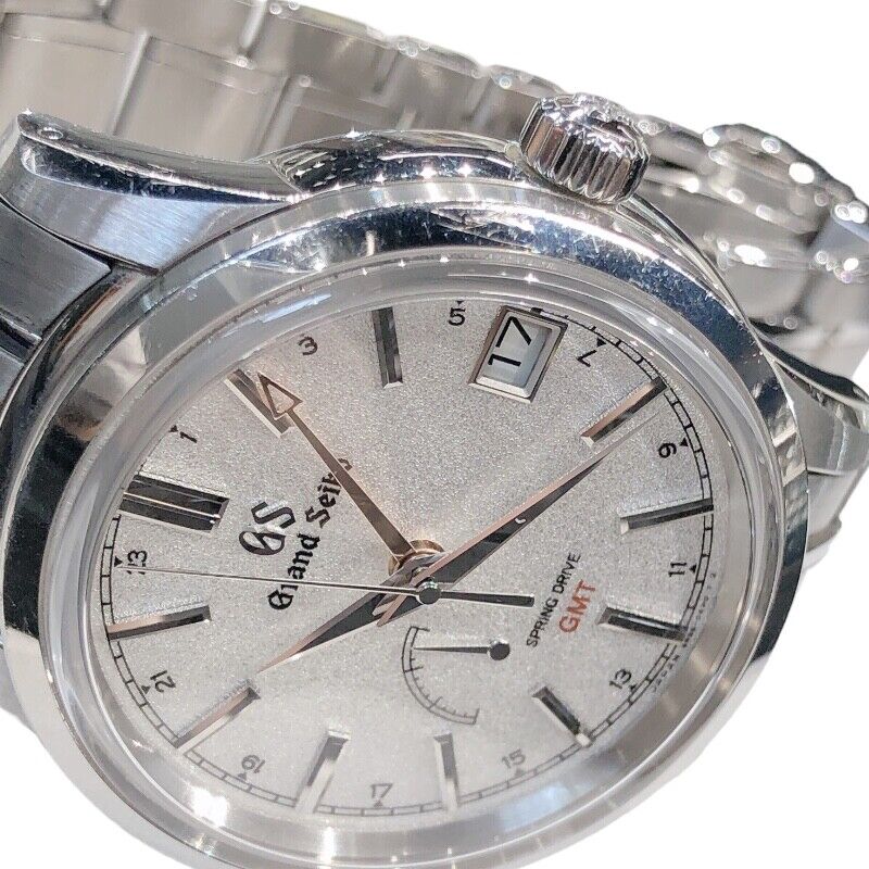 Grand Seiko Watch Elegance Collection GMT Winter Solstice Model SBGE269 Used F/S