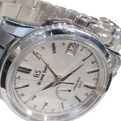 Grand Seiko Watch Elegance Collection GMT Winter Solstice Model SBGE269 Used F/S