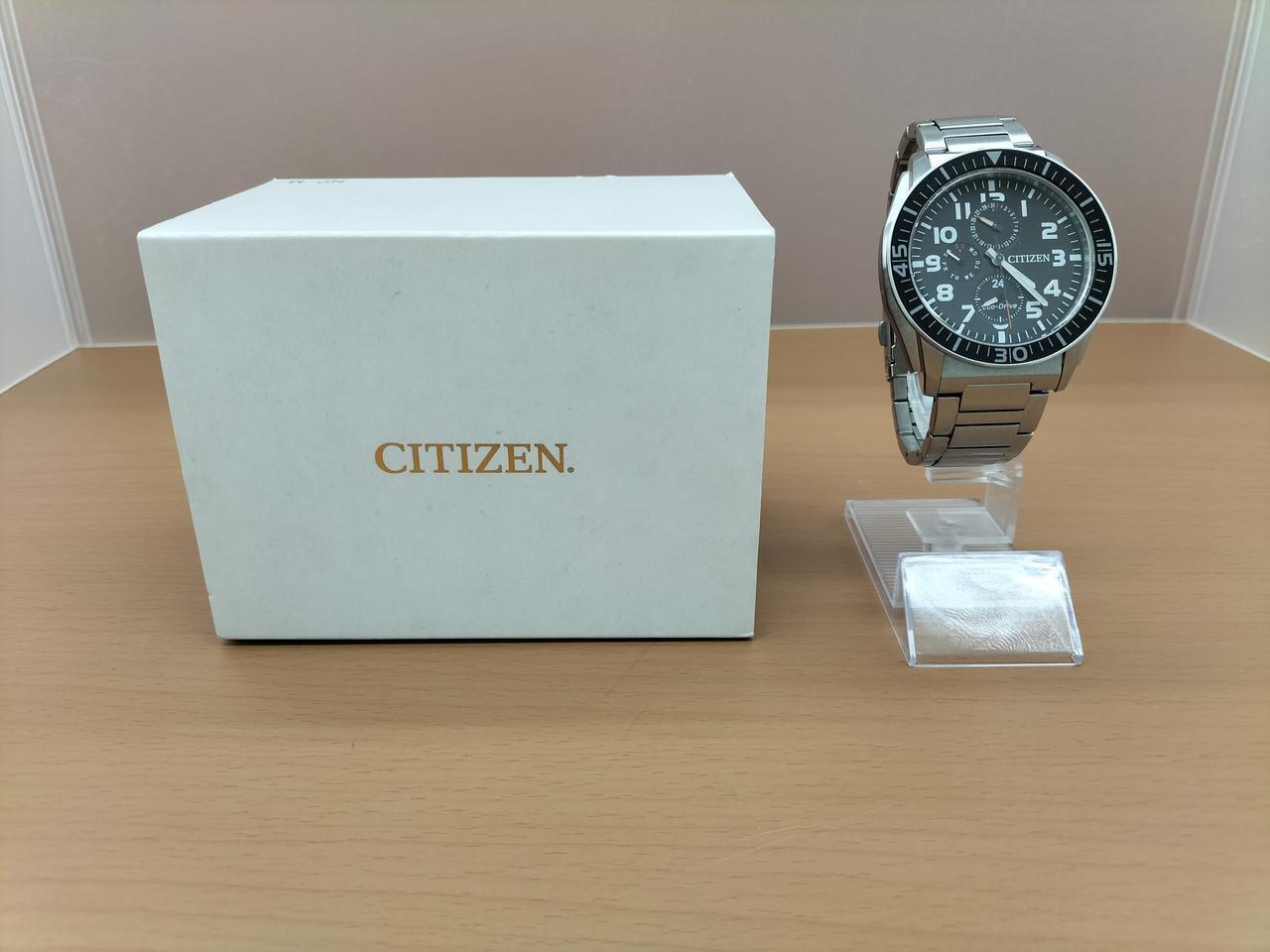 Citizen Watch Solar SS 8637-S080975 Used in Japan F/S