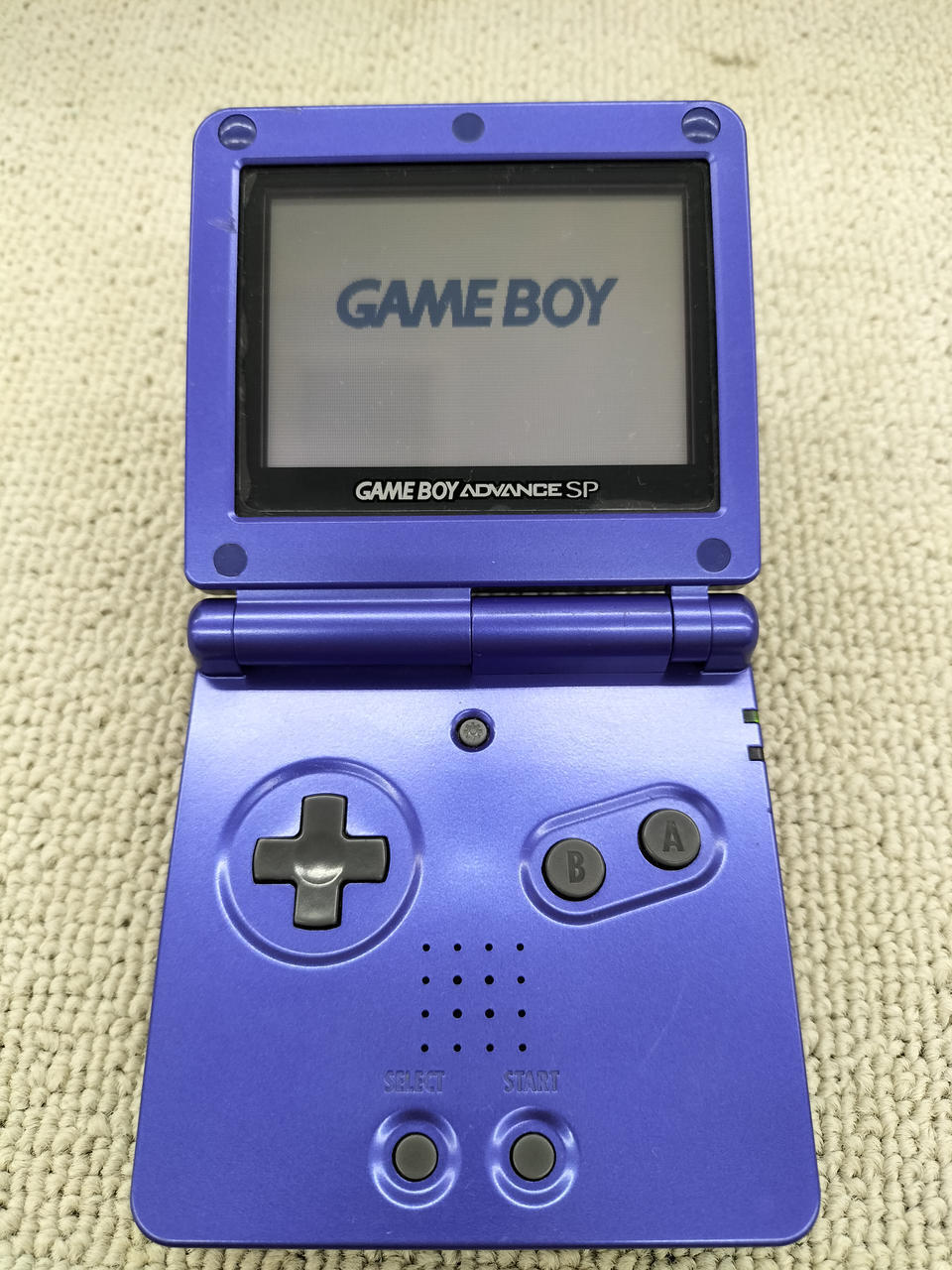 Nintendo Gameboy Advance SP AGS-001 Blue Used in Japan F/S