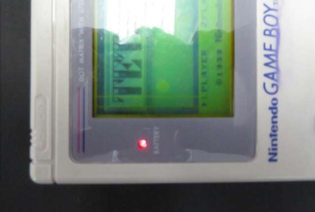 AS-IS NINTENDO first game boy and attached parts DMG-01 Used in Japan F/S