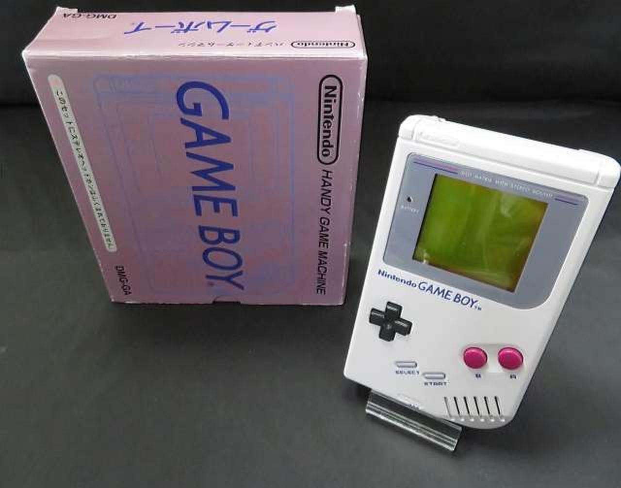 AS-IS NINTENDO Game Boy and attached parts model number: DMG-GA Used in Japan