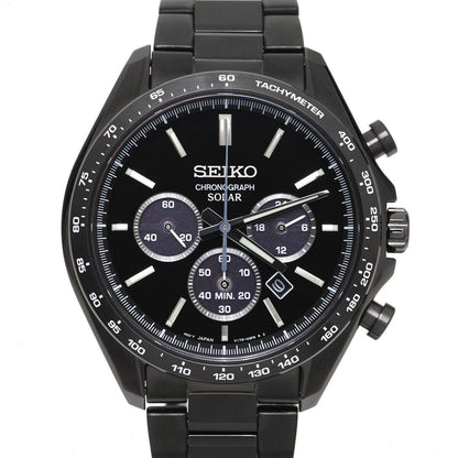 Seiko Watch Chronograph S Series Men's Solar SBPY169/V175-0FA0 Used in Japan F/S