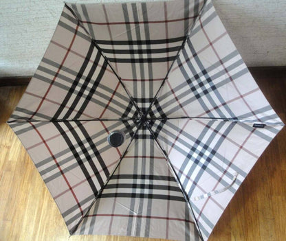 Near Mint BURBERRY folding umbrella Used in Japan F/S