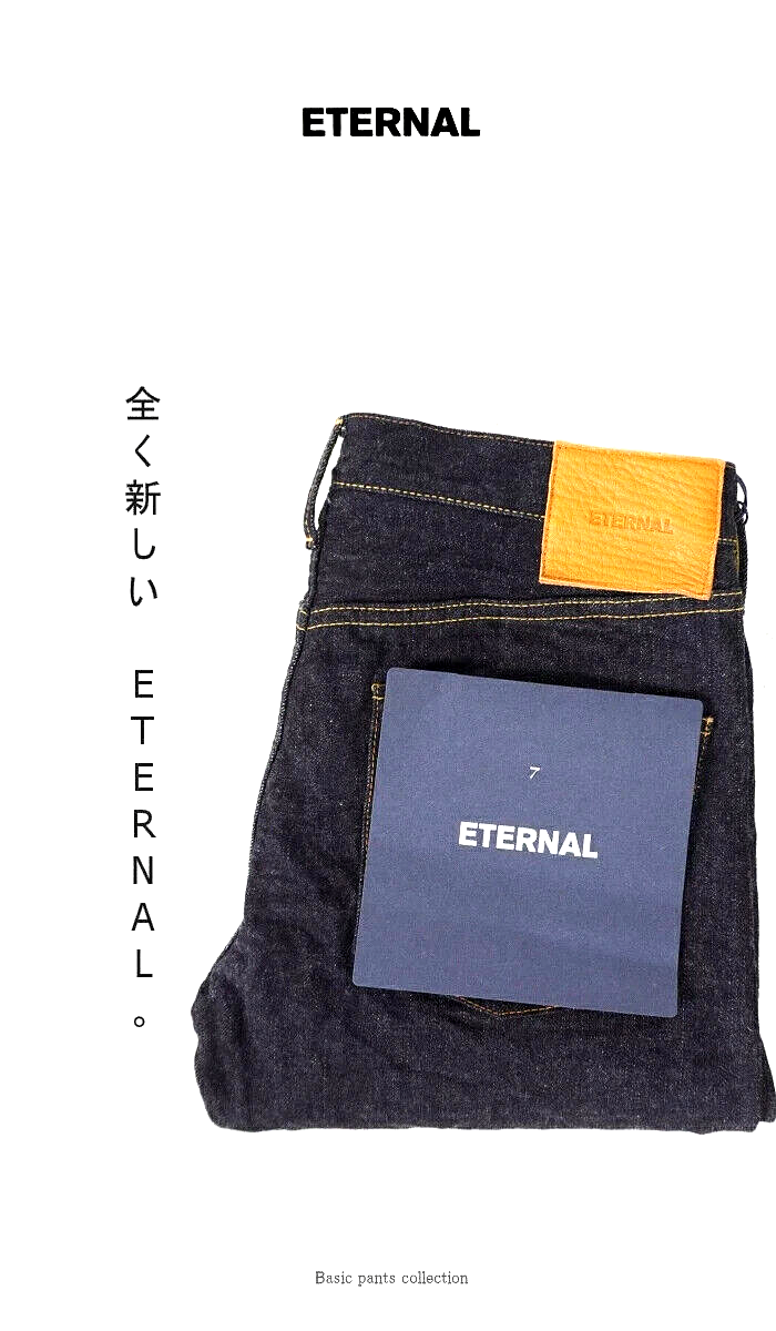 New ETERNAL 911 Standard Vintage Straight Jeans masterpiece of Japan