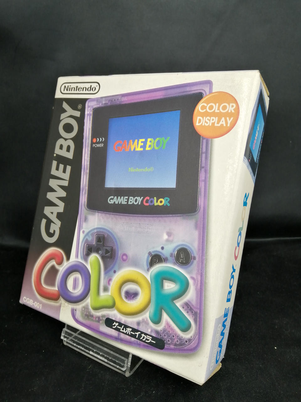 NINTENDO Game Boy Color: CGB-001 w/box Used in Japan F/S