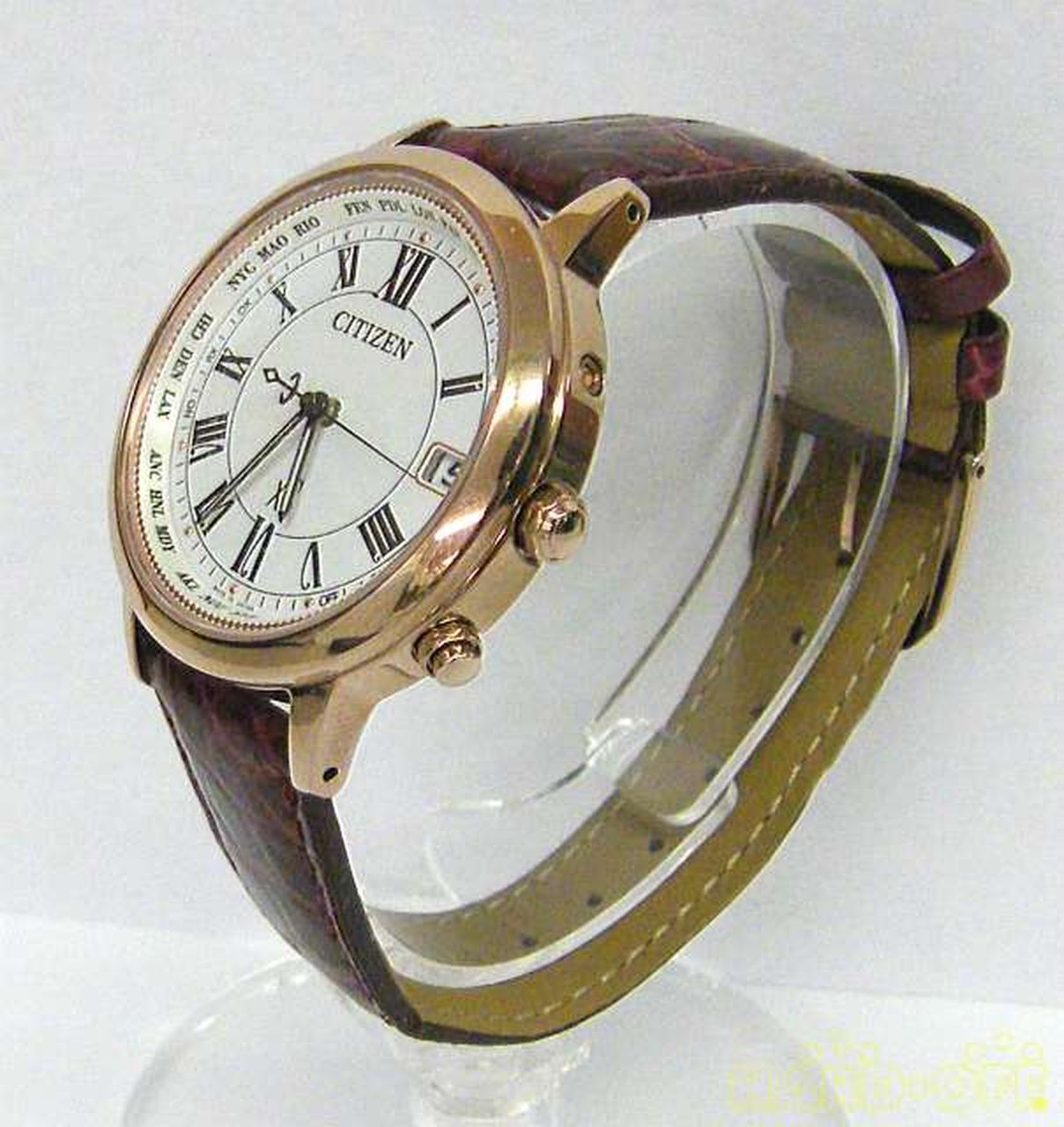 Citizen Watch Eco Drive Quartz Analog CB1104-05A Used in Japan