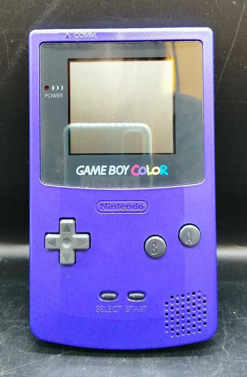 Nintendo Gameboy Color CGB-001 Purple Used in Japan F/S