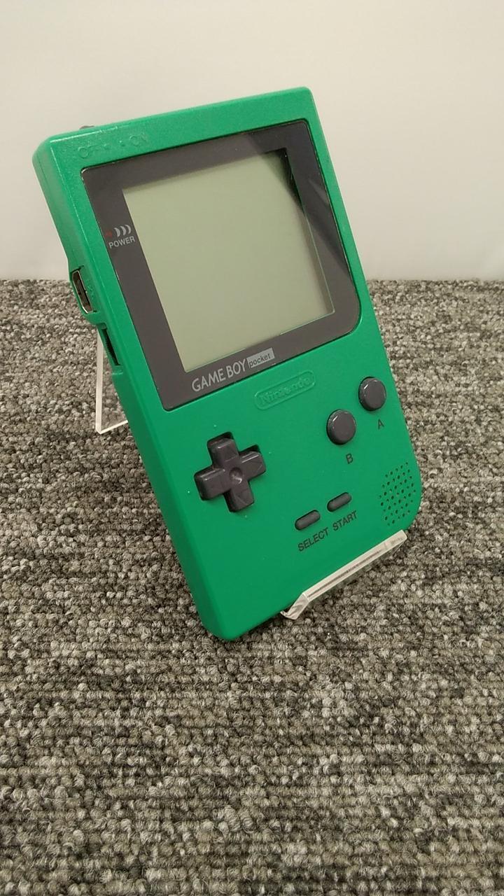 Nintendo Gameboy Pocket MGB-001 Green Used in Japan F/S