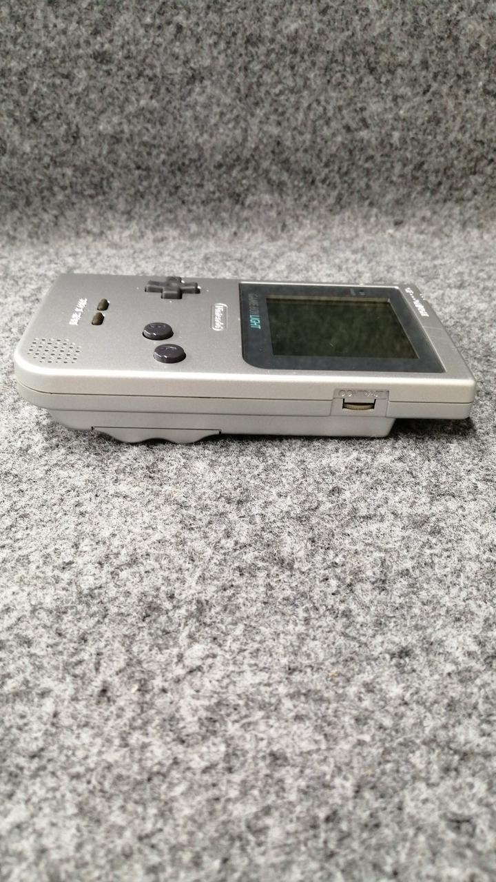 Nintendo Gameboy Light Silver MGB-101 Used in Japan F/S