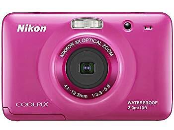 Nikon digital camera COOLPIX S30 Pink S30PK Used in Japan F/S