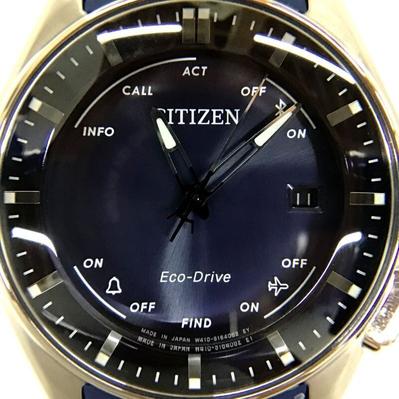 Beautiful Citizen Watch Eco-Drive Bluetooth BZ4000-07L Used in Japan F/S