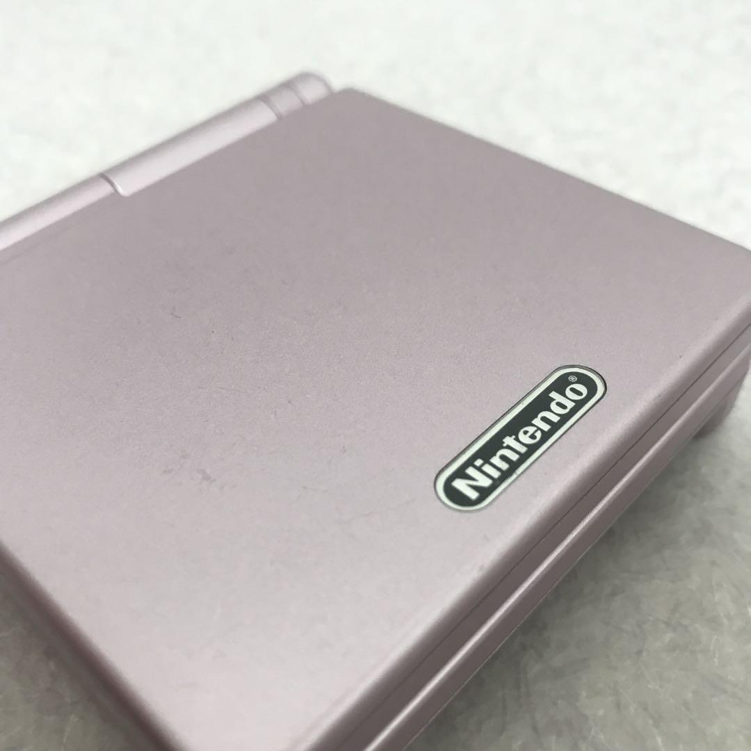 Game Boy Advance SP AGS-001 Nintendo Pearl Pink Used in Japan F/S