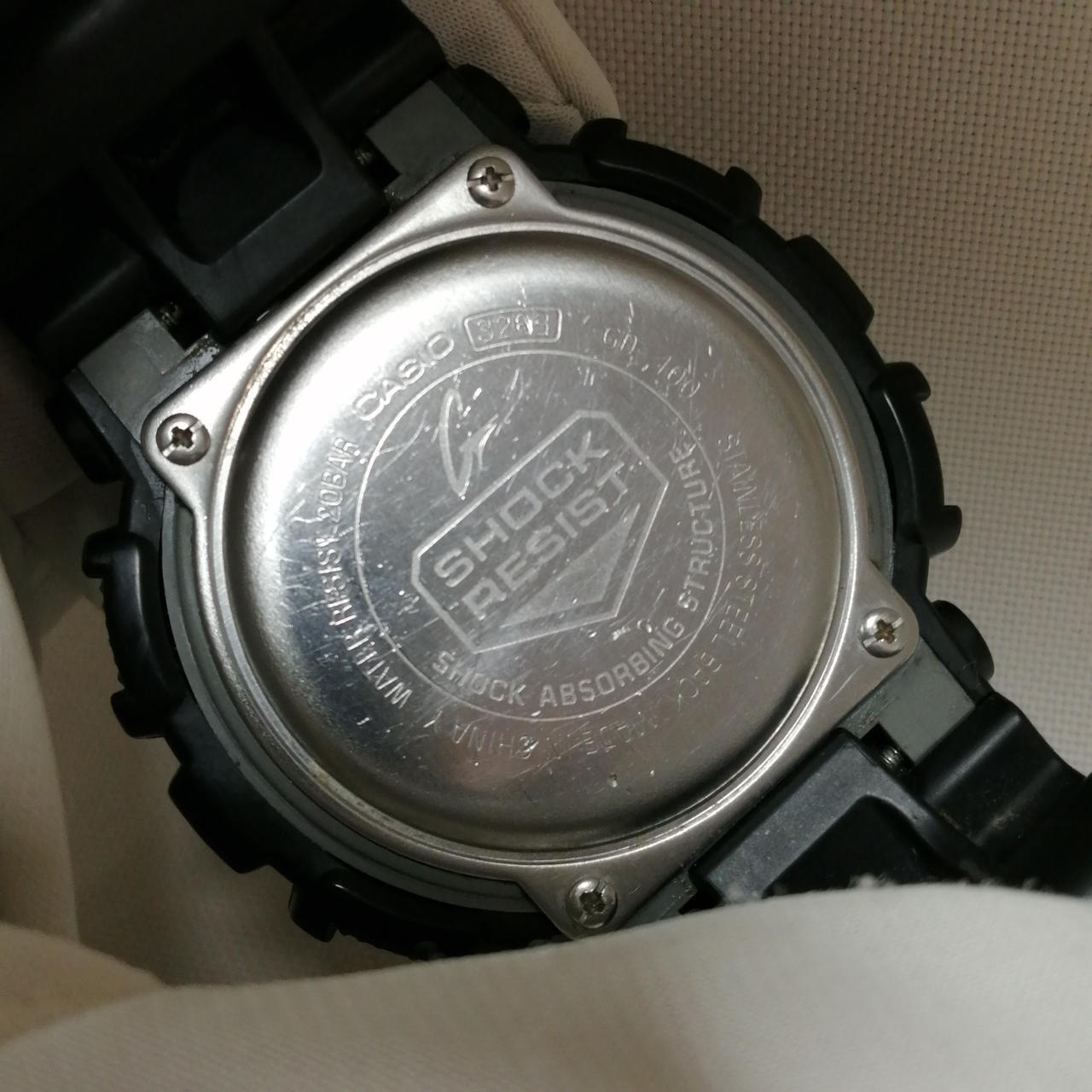 CASIO G-SHOCK: GD-100 Black Used in Japan F/S