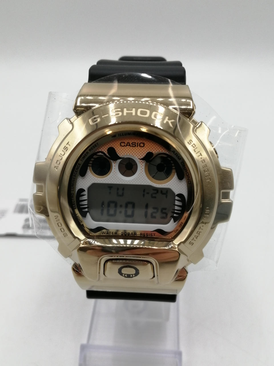 Near Mint Casio Watch ‎G-SHOCK Quartz Gold GM-6900-GDA-JR Used in Japan F/S