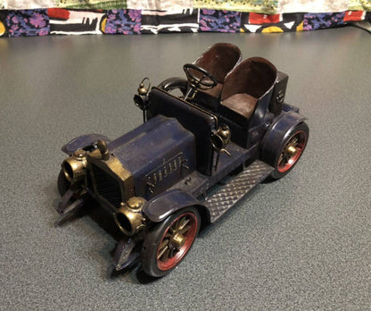 Rare Tin Toy classic car handmade old car Used in Japan