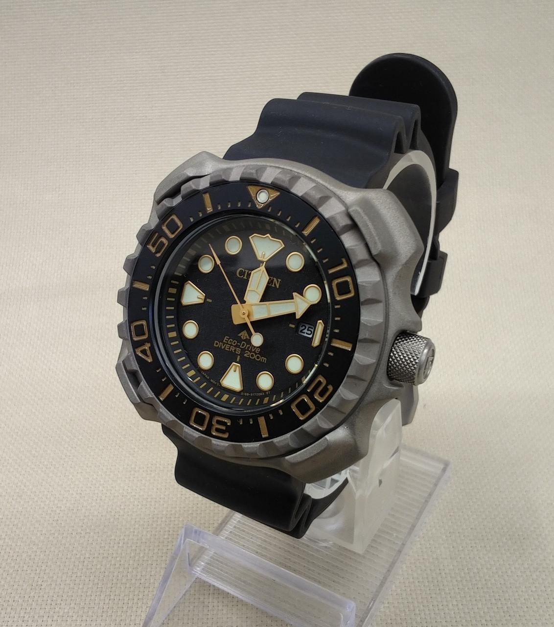 Citizen Watch PROMASTER DIVER'S200M E168-S126568 Used in Japan F/S