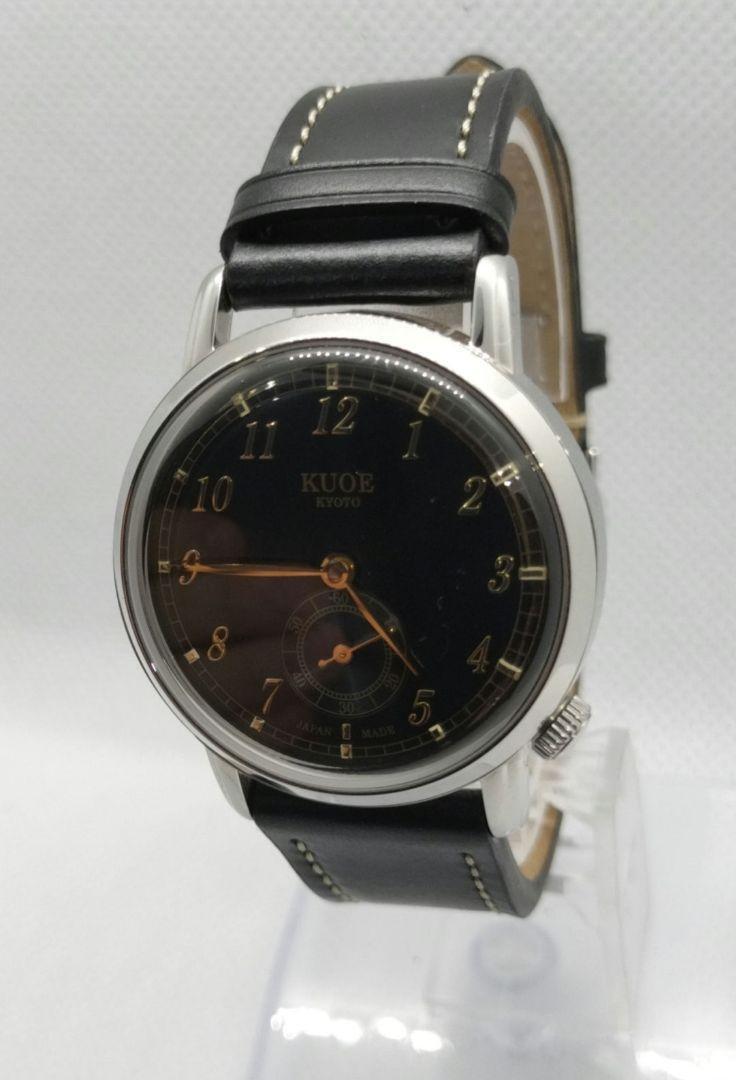 Rare KUOE Wristwatch OLD SMITH 90-007 Made in KYOTO Used in Japan F/S