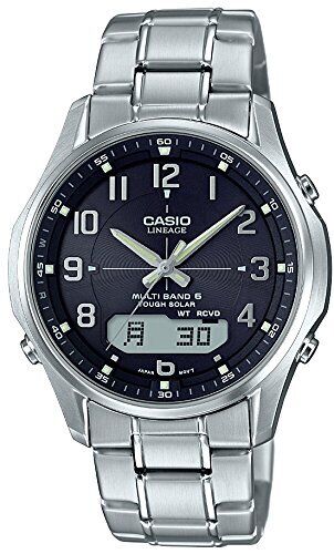 Casio Lineage Watch Radio Solar LCW-M100DE-1A3JF Men's Silver New From Japan F/S