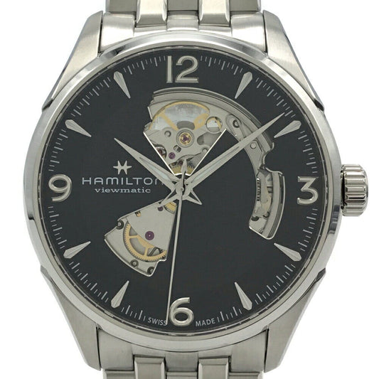 HAMILTON Watch H32705131 Jazzmaster Open Heart Auto 42mm Men's Used in Japan F/S