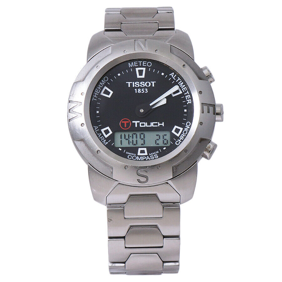 Tissot Men's Watch T-TOUCH Digiana Quartz Z251 351-1 Used in Japan F/S