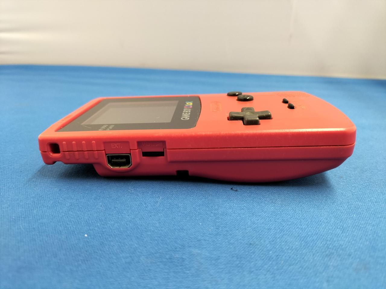 Nintendo Gameboy Color Red CGB-001 Used in Japan